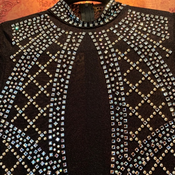 Rhinestone bodysuit - Picture 2 of 3